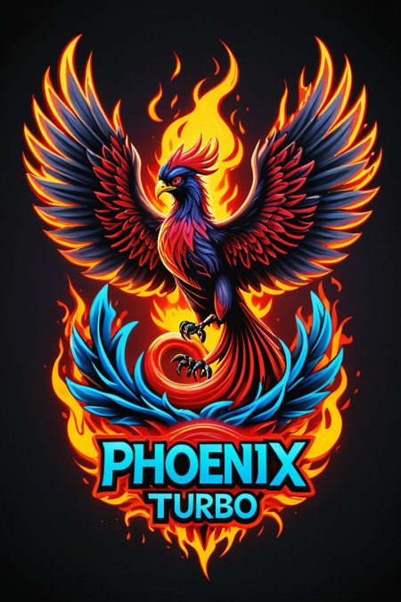 32629-phoenix by Arteiaman_SDXL_turbo-phoenix turbo text logo neon red smoke fire.jpg